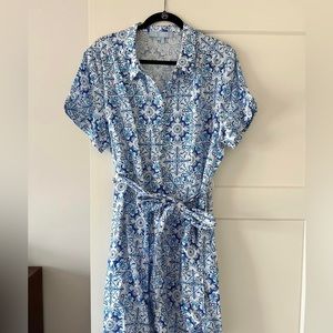 Hill House Home Laura Shirt Dress (NEVER WORN)